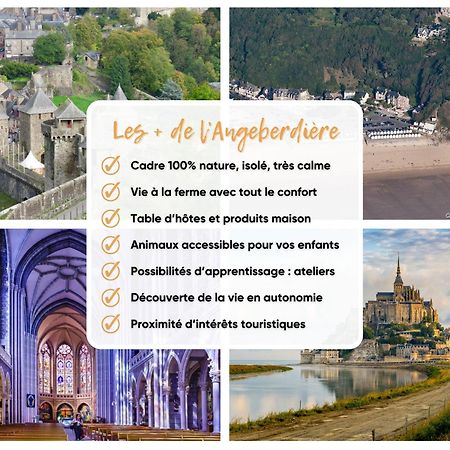 L'Angeberdiere Saint-Mars-sur-la-Futaie ภายนอก รูปภาพ